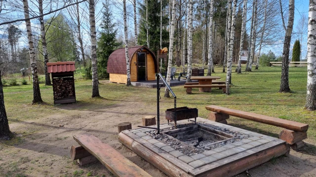 Camping Oskalns ツェーシス エクステリア 写真