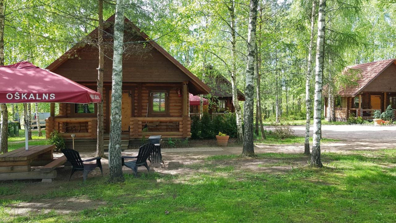 Camping Oskalns ツェーシス エクステリア 写真