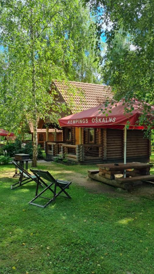 Camping Oskalns ツェーシス エクステリア 写真