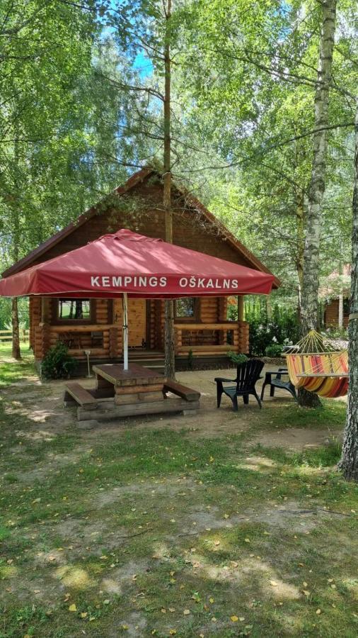 Camping Oskalns ツェーシス エクステリア 写真
