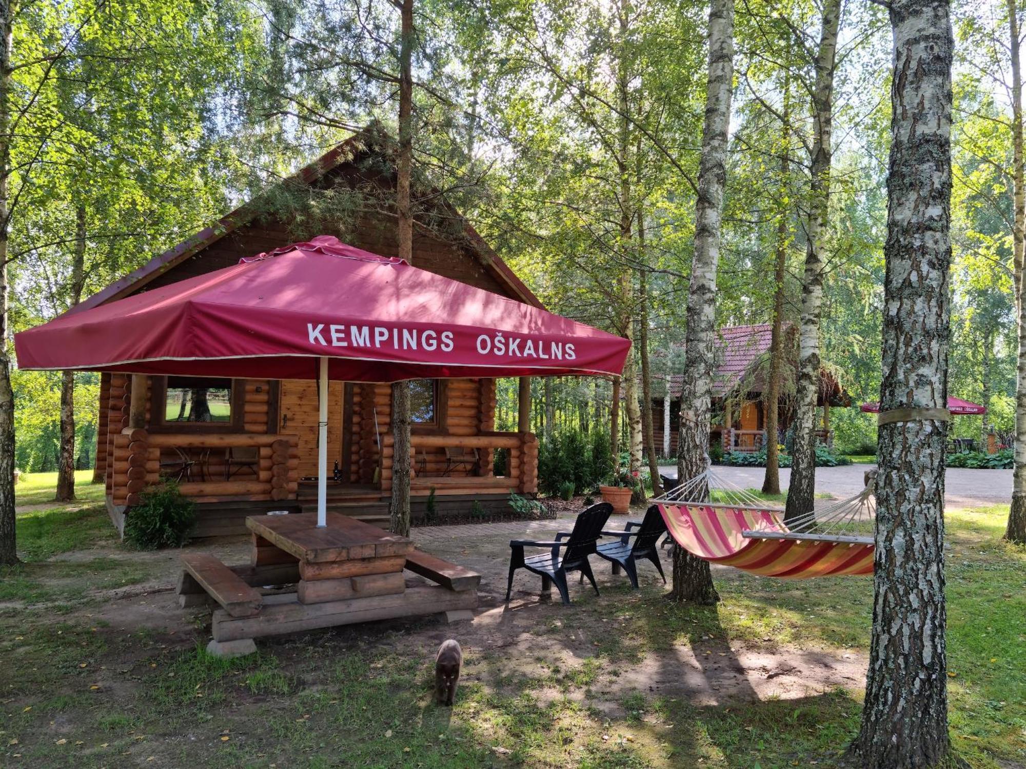 Camping Oskalns ツェーシス エクステリア 写真