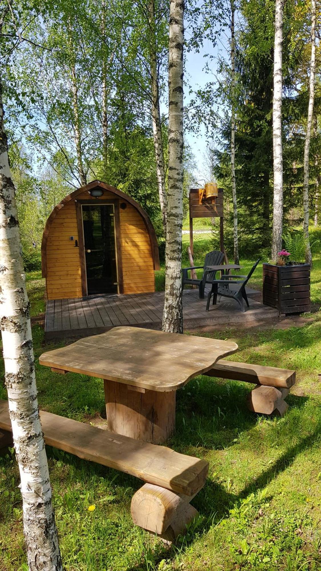 Camping Oskalns ツェーシス エクステリア 写真